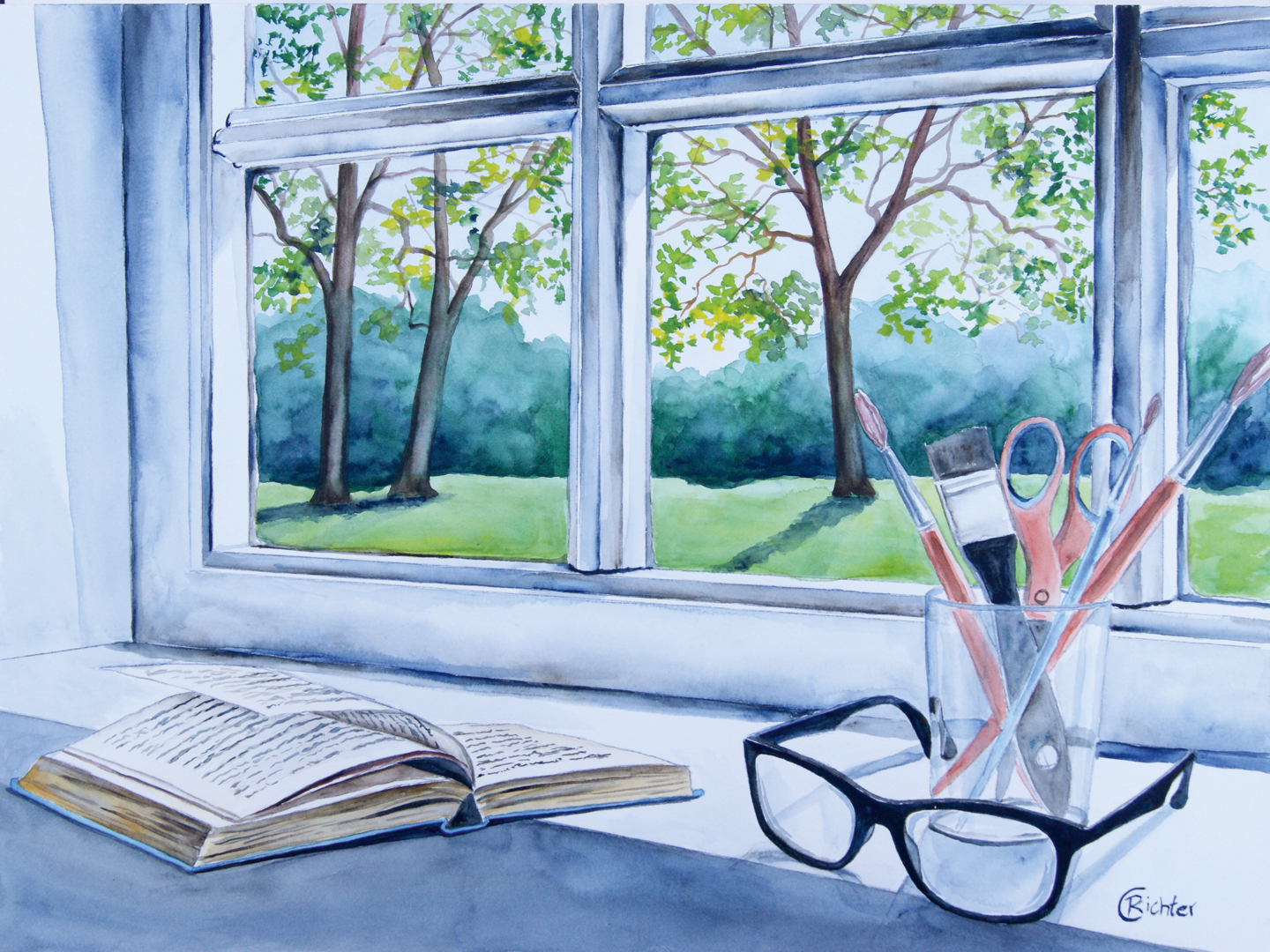 Stillleben Fensterplatz