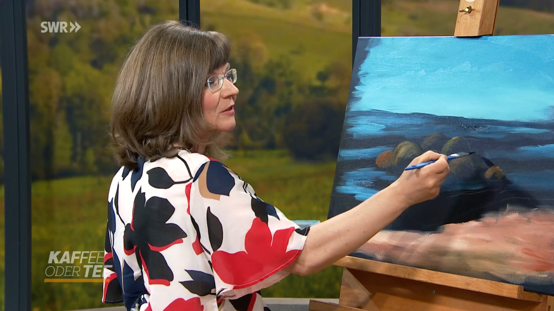 SWR Malkurs mit Acrylfarben Teil 1